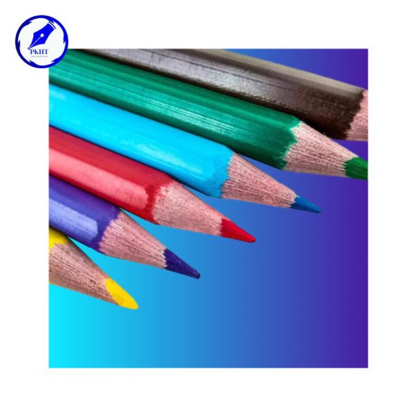 مداد رنگی 6 رنگ لیندن بسته 12 تایی